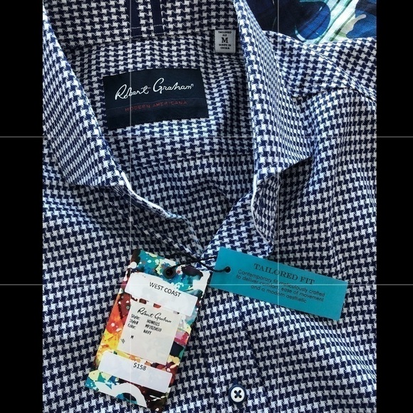 Robert Graham Howells Tailored Fit Shirt size M - Picture 15 of 16